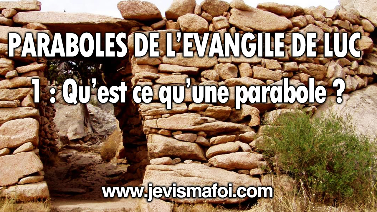 Qu Est Ce Qu Une Parabole Dans La Bible at Wesley Dale blog