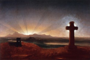 Cole,_Thomas_-_Cross_at_Sunset_-_c._1848